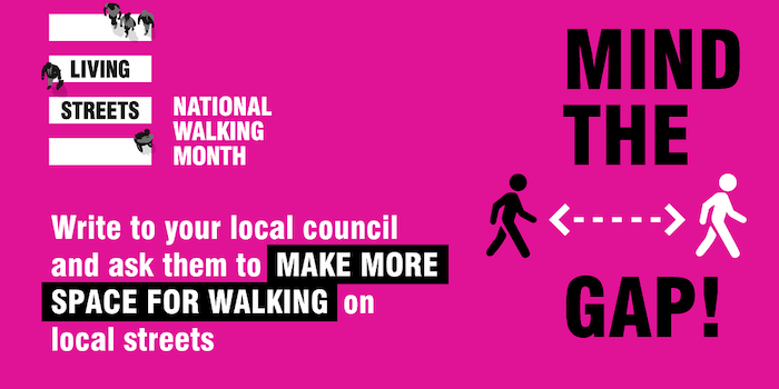 Keep your daily exercise fresh during National Walking Month Image  Living Streets