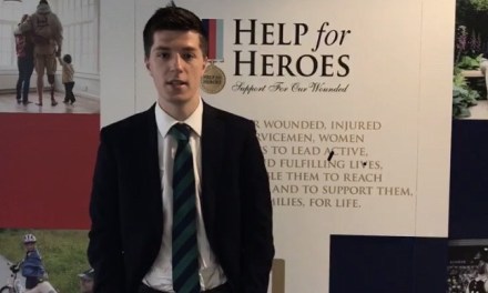 Budding Polar Explorer from Bedford helps launch Help for Heroes’ Step 2 It Challenge