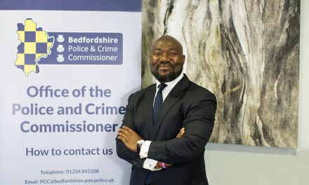 New Bedfordshire police and crime commissioner Festus Akinbusoye reveals early plans
