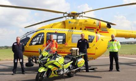Blood is now available on every air ambulance mission