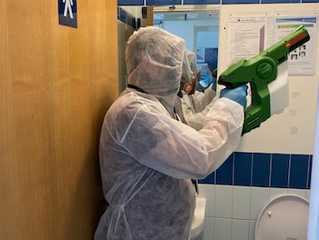 Govia Thameslink Railway uses 30-day Coronavirus killer
