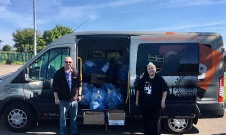 GMB delivers PPE to Central Bedfordshire and Bedford Borough care homes